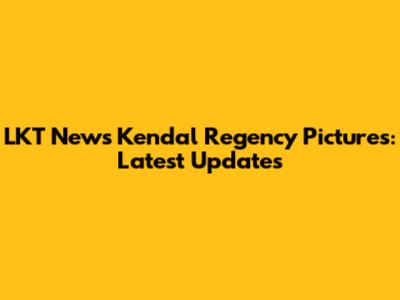 LKT News Kendal Regency Pictures: Latest Updates